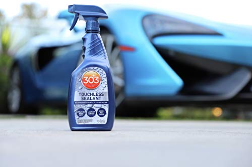 303 Products Touchless Sealant - SiO2 Water Activated Paint & Glass Protection - Spray On, Rinse Off - Lasts 2X Longer Than W- Deep, Wet Shine, 32 fl. oz. (30394CSR) - size: 32 Fl Oz (Pack of 1)