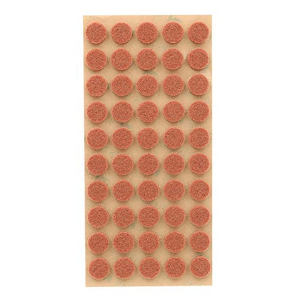 Furniture Felt Pads 3/8" (10mm) Diameter Round 3M Self Adhesive Protects Kitchen Cabinets, Drawers, Desks and Furniture Against Bumps and Scratches 100 Pack - Sienna (Maple) - color: Sienna 100 Pack