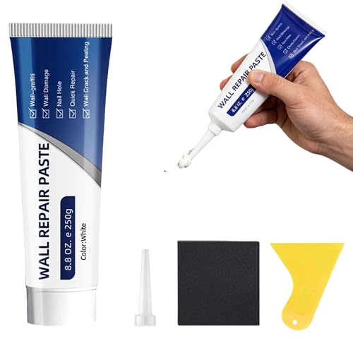 Drywall Repair Kit with Scraper, 2026 New Wall Mending Agent for Holes, Cracks, Small Damage, Quick Easy Solution for Home Wall Efficient Patch Repair (1 pcs) - color: 1 pcs