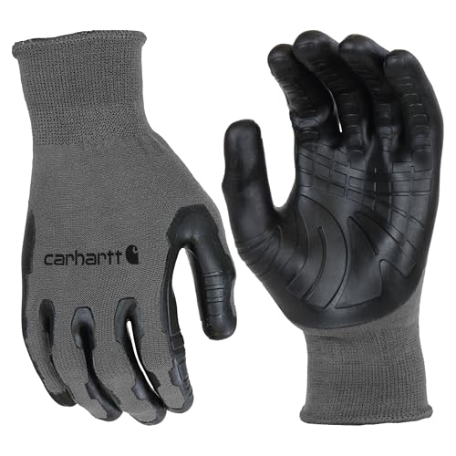 Carhartt Men's A703 Pro Palm Glove - color: Gray, size: Large
