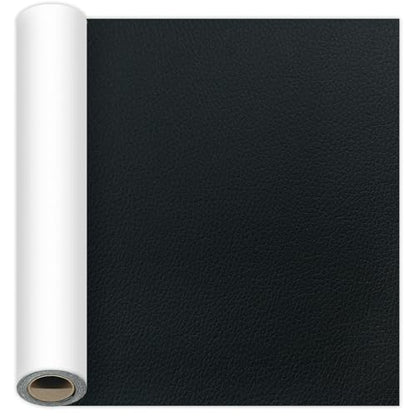 Black Leather Repair Tape, 15.7×47 Inch Self-Adhesive Leather Repair Patch for Couch, 1 Roll Vinyl Leather Repair Kit Leather Patches for Handbags, Car Seat, Office Chairs - color: Black