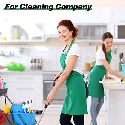 Yinkin 24 Pcs Kitchen Scrub Brush Bulk Sink Bathroom Edge Corner Cleaning Brush Right Angle Mini for Grout Household Dishwasher Tile Lines Window Track Deep Cleaning with Stiff Bristles
