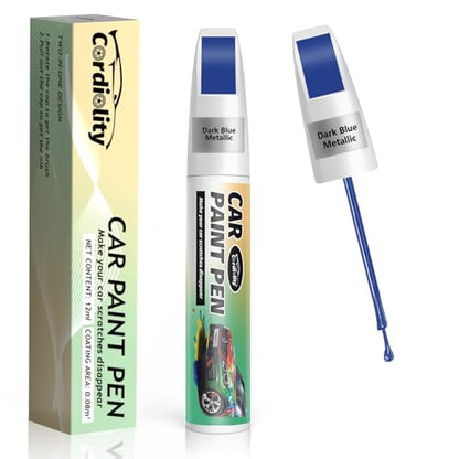 Dark Blue Metallic(8T5) Touch Up Paint Pen for Toyota,Car Paint Scratch Repair Pen Quick and Easy Fix Auto Paint Scratch - color: Dark Blue Metallic(8T5)for Camry/Prius/Solara Convertible/Prius V/Tacoma/Tundra