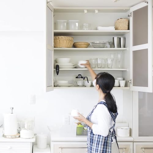 DecoBasics (6 PCS) Full Overlay Soft Close Cabinet Hinges for Kitchen Cabinets - 105° Face Frame Concealed Cabinet Door Hinge -3 Way Adjustability -Clip on Plate & Matching Screw 4 Easy Installation