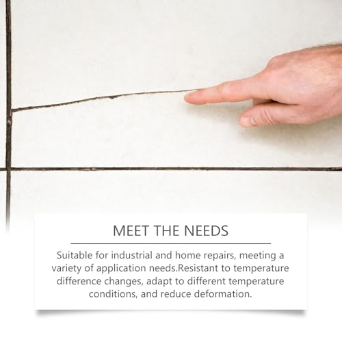 Tile Repair Kit Waterproof Long Lasting Tub Repair Kit Compound Easy to Use Porcelain and Grout Filler for Cracks Chips Holes Scratches Bathroom Kitchen Walls