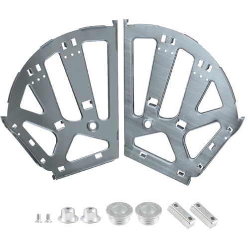 3 Layers Shoes Drawer Cabinet Hinges Flip Frames, Grey Shoe Cabinet Replacement Fittings Stainless Steel for Kitchen Living Room, 1 Pair - color: Gray, size: 3 Layers