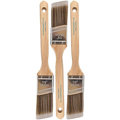 Pro Grade - Paint Brushes - Paint Brush Set (3 Ea 1.5A SC) - size: 3 Ea 1.5A SC