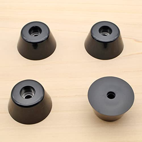 2 Inch Heavy Duty Rubber Feet for Machinery Equipment Bumper Anti Vibration Non Slip Furniture Feet Pads Pack of 4