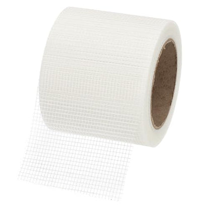PATIKIL Drywall Repair Mesh Tape, 4 inch x 82 ft Fiberglass Repair Patch Self-Adhesive Dry Wall Joint Tape 9 Mesh Wall Hole Crack and Seam Patch, White - size: 4 Inch X 82 Feet