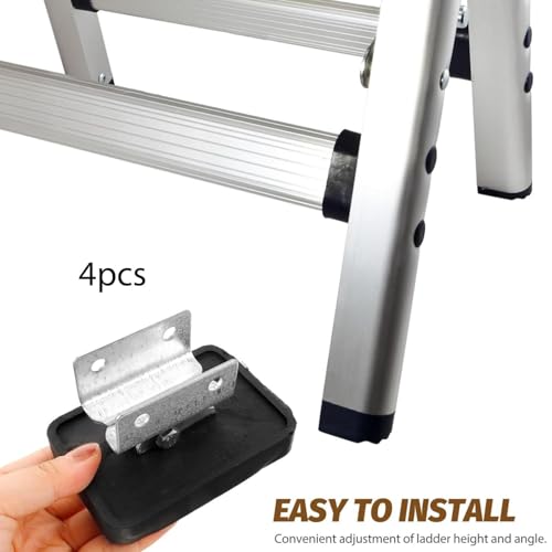 4x Extension Ladder Mat Stepladder Accessories Fall Prevent Anti Skid Mat