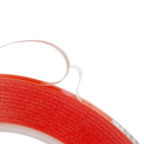 1.5mm x 25M Clear Double Sided Strong Adhesive Tape for Mobile Phone Laptop LCD Screen Case Repair - size: 1.5mm