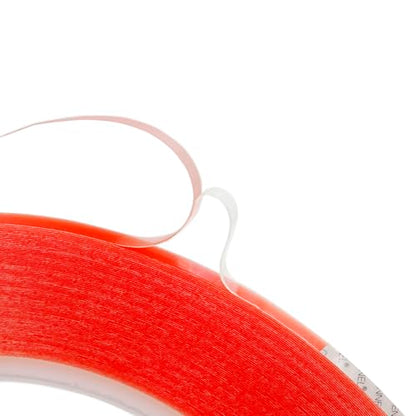 1.5mm x 25M Clear Double Sided Strong Adhesive Tape for Mobile Phone Laptop LCD Screen Case Repair - size: 1.5mm