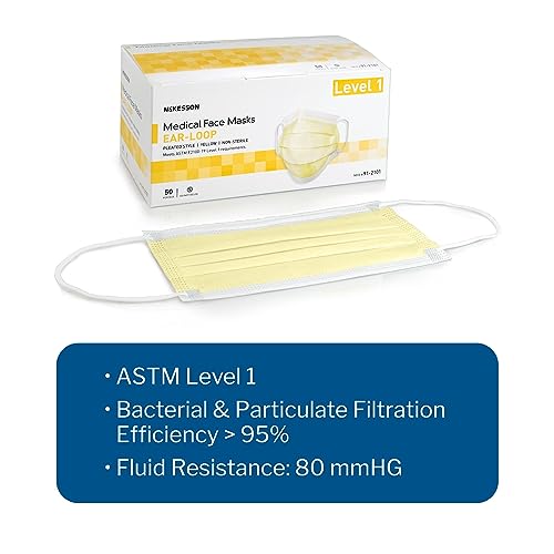 McKesson Procedure Mask Pleated 91-2101