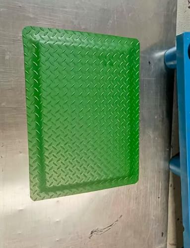 20mm Thick Anti-Fatigue ESD Mat, Conductive Rubber Floor Mat for Anti-Static Workbenches, Garage, Warehouse & Industrial Safety - 3.3ft x 3ft (90x100cm) - Black - color: Green, size: 1x3.3ft/30x100cm