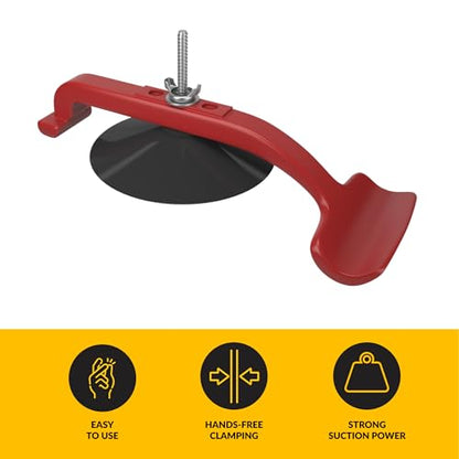 BRIXWELL SNC6 Suck-N-Clamp Adjustable Cup Clamps - Pack Of 6