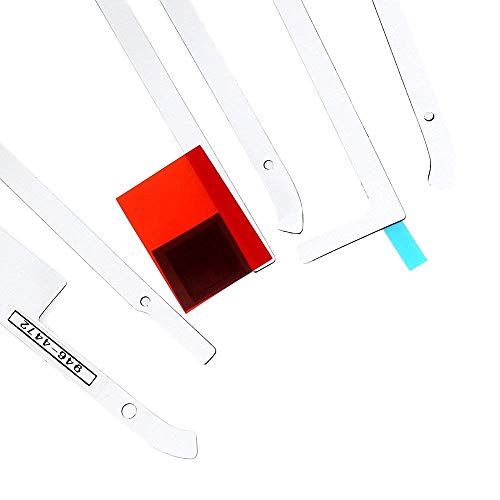 LeFix Replacement LCD Panel Adhesive Tape Strip Sticker + Opening Cutting Wheel Tool Kit for iMac 21.5'' 2012 2013 2014 2015 A1418 - size: 21.5inch A1418(2012-2015)