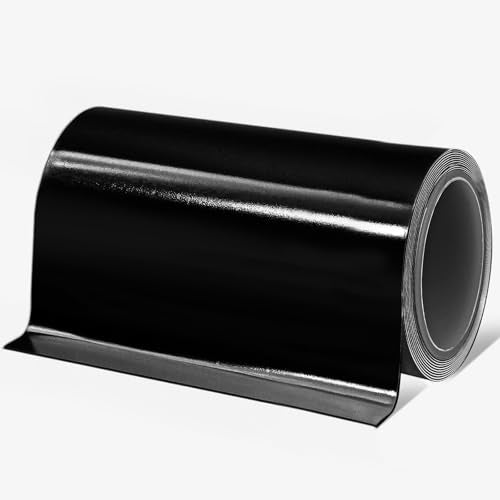 Tikfoam Waterproof Repair Tape for Fabric, Plastic, Awning, RV Underbelly, Tarp, Tent, Sail and Boat Cover Outdoor Repair Patch, Heavy Duty,5 Inch x 10FT Black - color: Black, size: 5 Inch X 10ft