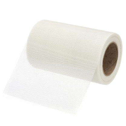 PATIKIL Drywall Repair Mesh Tape, 8 inch x 82 ft Fiberglass Repair Patch Self-Adhesive Dry Wall Joint Tape 12 Mesh Wall Hole Crack and Seam Patch, White - size: 8 inch x 82 Feet