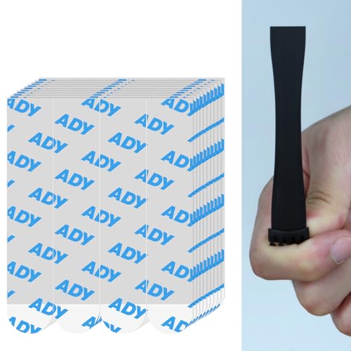 ADY Removable Double Sided Tape Heavy Duty 40 Pack, Picture Hanging Strips Damage Free for Wall, Refill Adhesive Strips for Rent Room, Foam Adhesive Mounting Tape for Decor, Poster - size: L-0.75in x 3.75in