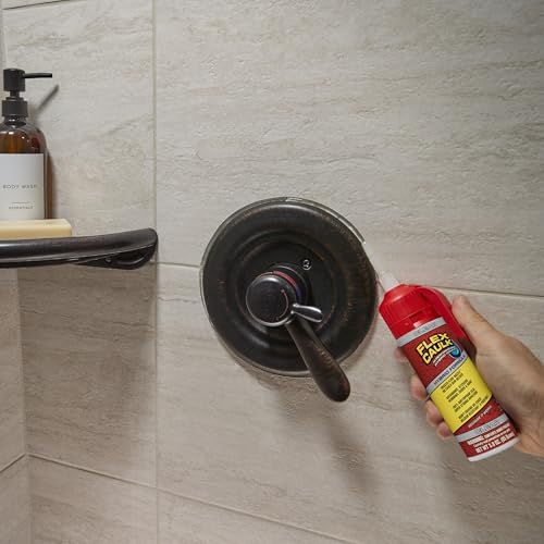 Flex Caulk, Waterproof & Weatherproof Hybrid Polymer Sealant, Strong, Paintable, Indoor, Outdoor, Bath, Shower, Sink, Window, Baseboards, Door, RV, Roof, Wood, Auto & Marine, Clear, 3 oz, 2-Pack - style: Hybrid, Clear, 3 oz, 2-Pack