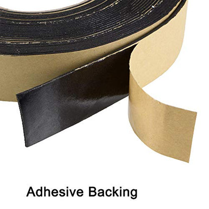 uxcell Sealing Foam Tape 30mm Wide 1.5mm Thick 10m/32.8ft Long, EVA Self Adhesive Weather Strip for Window Door Insulation - size: 30mmx1.5mmx10m