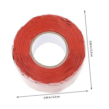 Cabilock Silicone Rubber Seal Tape for Pipe Leak Repair Flexible Self Adhesive Duct Tape Compression Resistant for Home Maintenance