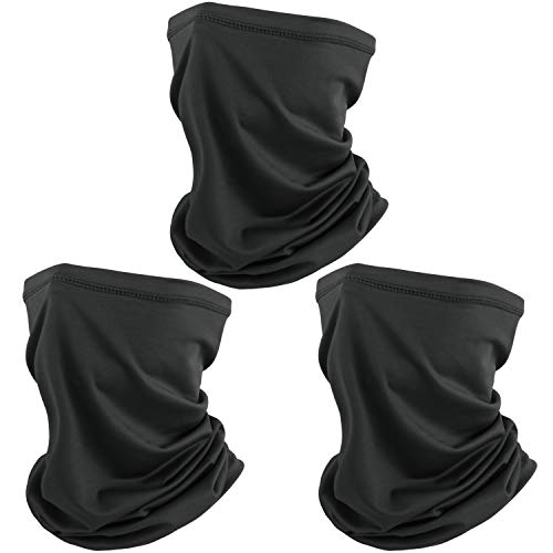 SUNLAND Breathable Gaiter Face Mask Neck Gaiter Scarf Dust Sun Protection Face Cover Windproof Ideal For Running Cycling