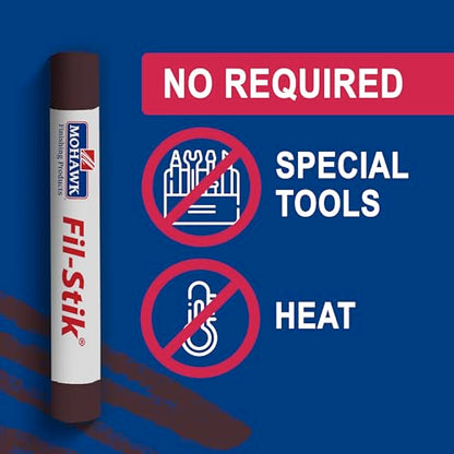 Mohawk Finishing Products Fill Stick (Fil-Stik) Putty Sticks (Extra Dark Walnut) - color: Brown