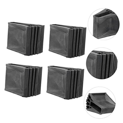 Hemoton 4pcs Thick Slip Stair Treads Mats Stair Pads Non-Skid Ladder Feet Covers