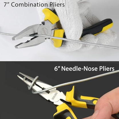 12 Pieces Portable Homeowner Tool Set, General Household Small Hand Tool Kit, Repair Hand Tool Kit, For Home Or Car& More