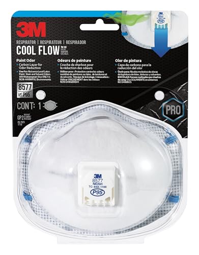 3M Paint Odor Valved Respirator (8577PA1-B-PS)