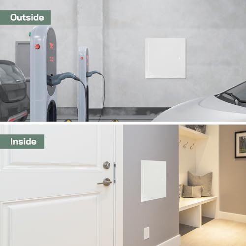Vent Systems Access Panel for Drywall 8 x 8 Inch - Wall Hole Cover Plate - Metal Access Door with Handle - Plumbing Access Panel for Drywall - Service Shaft Crawl Space Door - Wall Access Panel - size: 8'' X 8''