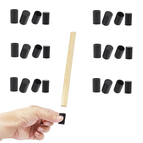 Non Slip Silicone Chair Leg Floor Protectors No Felt 0.5”to 0.55” Chair Leg Caps Bottom Anti Slip Small Furniture Feet Covers for Hardwood Floors Prevent Scratches No Noise,24 PCS - color: Black (Anti-slip), size: Extra Small:1/2"to 5/9"(0.5"to 0.55")