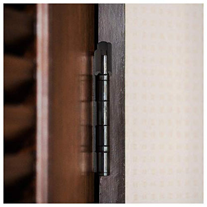 Nuk3y Door Saver 2 II Hinge Pin Stop Fits All 3"" to 4-1/2"" Residential Hinges (Oil Rubbed Bronze) - color: Oil Rubbed Bronze
