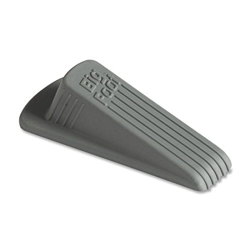 MASTER MANUFACTURING Rubber Door Stop - Big Heavy Duty Bottom Wedge Rubber Door Stopper College Dorm Room Essentials,Grey (2 Packs),1.5 x 5 x 7.5 - color: Gray, size: 1.5 x 5 x 7.5