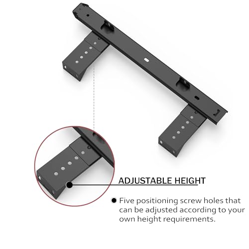 FRMSAET Heavy Duty 12/14/16/18 inches Thickness Steel Construction Ball Bearing Keyboard Slides Keyboard Drawer Slides Tray Accessories Cabinet Furniture Hardware Rails (14 inches, Black) - color: Black, size: 14 Inch