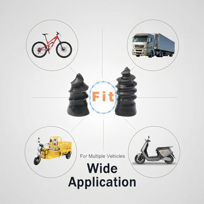 61 PCS Tire Repair Rubber Nail Kit, Vacuum Tire Repair Kits Spiral Rubber Screws, Fast Self-Service Tool for Car, Truck, Motorcycle, Tractor Tire Puncture Repair (Screwdriver included) - size: 61PCS Screwdriver included