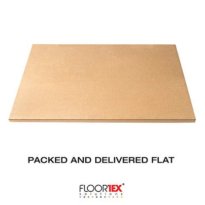 Floortex Blue CraftTex 9Mat 38" x 39" Crafting Protection Mat for Hard Floors - color: Blue