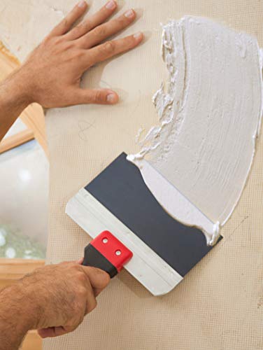 Red Devil 1224 Onetime Fiber Mesh Crack Patch 36" x 75' Wall Repair Fabric, White