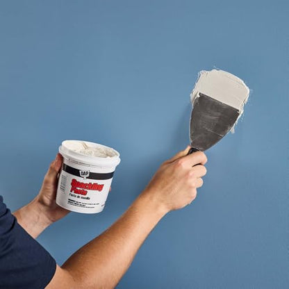 DAP Spackling Paste, White, 32 Oz (7079810204) - size: 32 Fl Oz (Pack of 1)