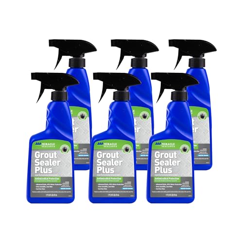 Miracle Sealants Grout Sealer Plus Invisible Penetrating Sealer Spray, 16 oz, 6 Pack - size: 16 Fl Oz (Pack of 6)