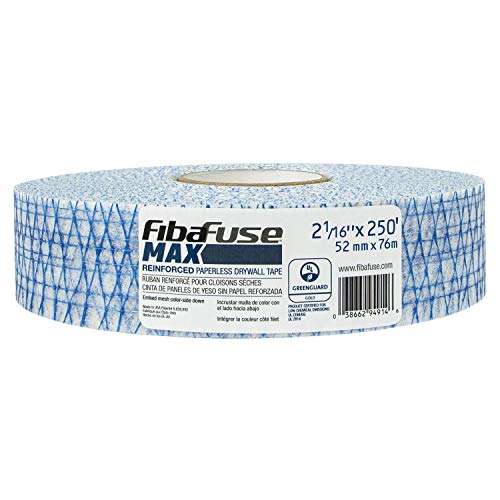 FibaFuse Saint-Gobain ADFORS MAX 2-1/16 in. x 250 ft. Reinforced Paperless Drywall Joint Tape