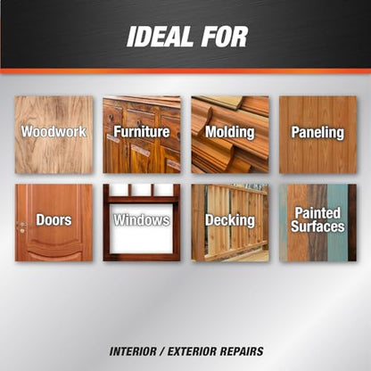 DAP Plastic Wood All Purpose Latex Wood Filler, White, 6 Oz - Packaging may vary - color: White, size: 6 Oz., style: Plastic Wood