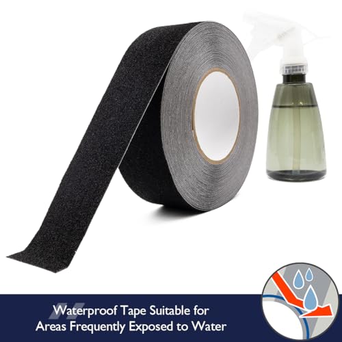 Heskins LLC Black Standard Anti Slip Tape Cut Piece 42''x42'' Sheet