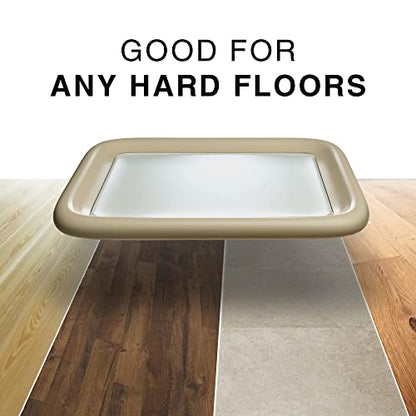 Furniture Sliders for Hardwood Floors X-Protector 12 PCS - 2” Furniture Floor Protectors – Beige Furniture Coasters – Carpeted Pads – Moving Furniture Pads Sliders! - size: 2 Inch 12 Pcs Square Beige