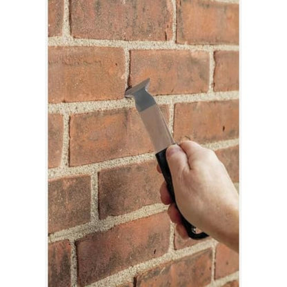 The HYDE® Dig-It™ Removal and Scraping Tool, Push or Pull scraping. Caulk Remover Tool, Paint Scraper, Putty Knife Scraper, Grout Removal Tool, Convienent size perfect for tool box, or tool bag.