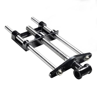 HFS(R) 9 Inch Woodworking Bench Vise, Heavy Duty Front Screw Vise for Workbench Chrome plating Leg Vise Hardware Woodworking with Mounting Screws - size: 9"
