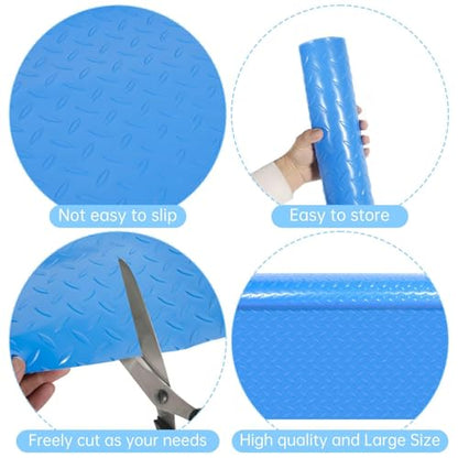 36x36in Swimming Pool Ladder Mat Protective Swimming Pool Step Pad for Above Ground Swimming Pool Ladder Pad Vinyl Non-Slip Pool Liner - size: 36x36 inches
