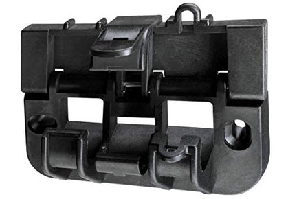 Masterplug Cord Reel Wall Hanging Bracket, Secure Lockable Storage Mount - Black