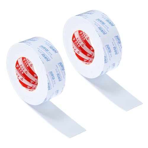 PATIKIL 2" W x 5/64" T x 16.4Ft EVA Single Sided Foam Tape, 2Pcs Multipurpose Sealing Strip Foam Waterproof Weather Stripping Foam Sealing Foam Strips with Adhesive for Door, White - color: White, size: 2"W x 5/64"T x 16.4Ft